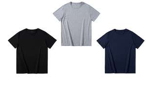 NEW-Men's Brushed Cotton T-Shirt Three-Pack4001-LA