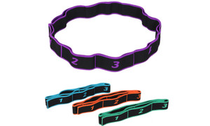 NEW  2 pcs Yoga segment stretch belt high elasticity multi-segment belt yoga assisted stretch belt 5044 LA