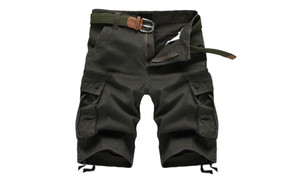 NEW overalls shorts men's summer 5 five-point pants  5068 LA