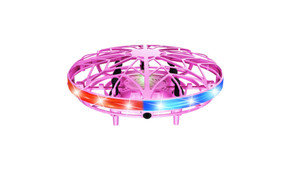 NEW Children's interactive UFO toy induction aircraft whirling flight  5095