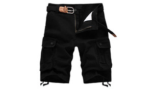NEW Overalls shorts men's 5 five-point pants sports casual pants loose  5146
