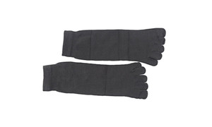 NEW Mid tube men's socks breathable sports socks solid color five-toed socks  5170 LA