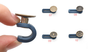 NEW 6pcs nail-free expansion waist button pants waist small change big artifact extension buckle  5232 la