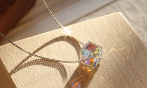 NEW  women's square clavicle chain 5233