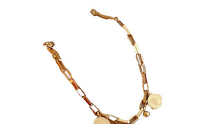 NEW Titanium Hip-Hop Personality Medal Bracelet 0380