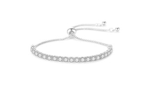 NEW  Geometric Round 4mm Zircon Bracelet 5317