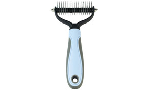 NEW large size Pet open knot comb dog hair removal comb double-sided stainless steel comb 5325