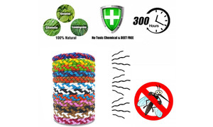NEW Anti mosquito Bracelet anti mosquito woven bracelet bracelet (12pcs random) 5326