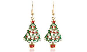 NEW  Christmas decorations Christmas Tree Earrings  5371