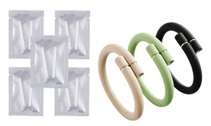 NEW  Anti-mosquito  silicone children's foot ring adult mosquito repellent bracelet 5105 refill tubes pack of 10