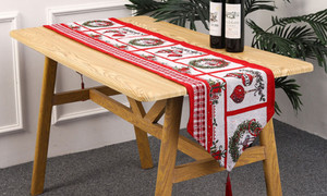 NEWChristmas decorations knitted cloth table runners Creative Christmas table runners table decorations 5439