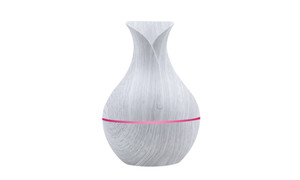 NEW Car and Office Home Wood Grain Vase Humidifier Aroma Diffuser 5614