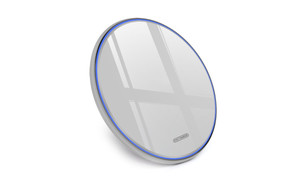 NEW Ultra-thin 15W fast charge for Huawei Apple mobile phone round wireless charger 5621