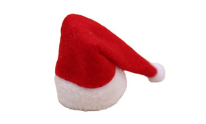 NEW 2 Set Christmas Wine Bottle Covers Hat and Scarf decorations 5663