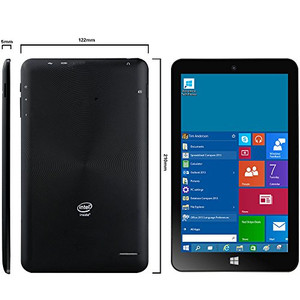 SmartPro8" Windows10 Tablet PC Black