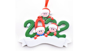 NEW Christmas Decoration Ornament DIY Handwritten Name Resin Christmas Tree Pendant 5740