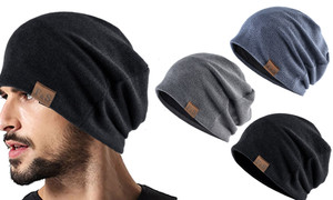 NEW  Spring and Autumn Block Hat Cross -border casual loose knitted hat  5753