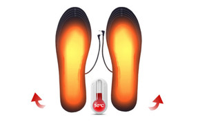 NEW USB electric heating insole washable size can be cut 5757