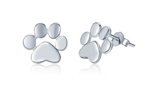 NEW Women's cute paw print earrings  5810 LA