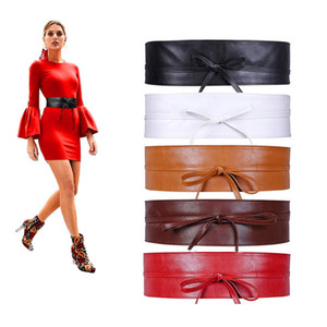 NEW PU women's waist seal bow decorative women's belt  5811