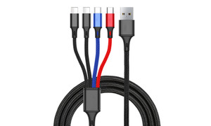NEW One -dragging four data charging cables5958