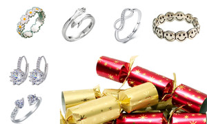 New Luxury 10inch Open ring Cracker Set     6007