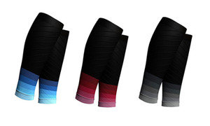 NEW Sports compression leg sleeves compression striped calf sleeves 6023