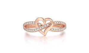 NEW Heart zircon ring 6033