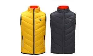 NEW Intelligent temperature control children Heated waistcoat Heated vest 6042