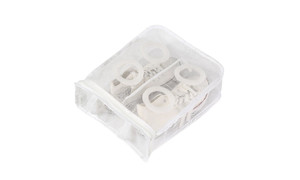 NEW  Household anti-deformation machine washable special shoe protection bag Hanging drying net bag for washing shoes  6076