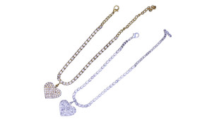 NEW Love pendant heart-shaped ankle chain 6114