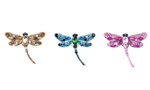2302 NEW Full of large dragonfly brooch pins 6163