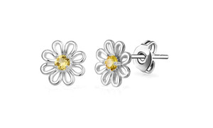 2302 NEW Small fresh sun flower earrings 61202