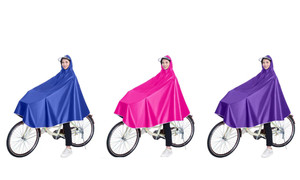 2302  NEW   Bicycle raincoat, single raincoat, electric bicycle, men's and women's version, thickened  6330