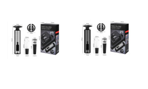 2303 NEW 4PC multi-function wine bottle opener set 6402