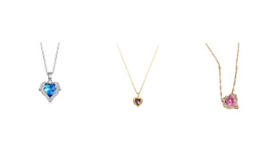 2303NEW Fashion temperament Ocean Heart clavicle chain 6406