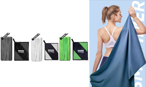 2304 NEW Large ultrafine fiber sports towel, absorbent, portable yoga and fitness towel 6655