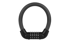 2304  NEW    Bicycle steel cable lock battery electric vehicle anti -theft five password locks mini small compact type extended portable equipment  6732