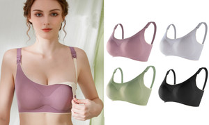 2304 NEW Breastfeeding bra without steel ring, one piece maternity underwear 7002