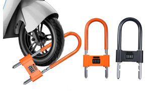 2305 NEW Glass door lock U-shaped lock handle lock, door lock handle, anti-theft lock head extension 7144