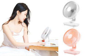 2305 NEW 6-inch shaking head USB small fan rechargeable 7175