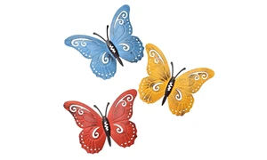 2305 NEW Iron butterfly wall decorations for outdoor gardens 7181