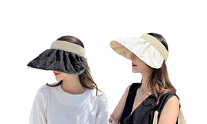 2307 NEW Foldable double-sided wearable large brim UV resistant sun hat 7387LA
