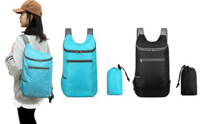 2307 NEW Outdoor Folding Bag Lightweight Waterproof Travel Bag Backpack 7575LA