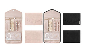 2308 NEW Girls' Portable Jewelry Bag Jewelry Storage Roll Bag Handmade Jewelry Bag 7957LA