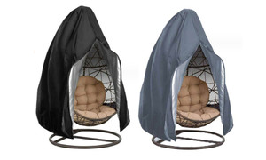 2309 NEW Outdoor swing chair, eggshell dust cover, courtyard hanging basket, waterproof and sunscreen protective cover 8161