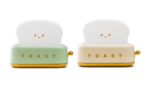 2309 NEW Toast toaster night light creative bedroom bedside with timed off light charging LED desk light 8217