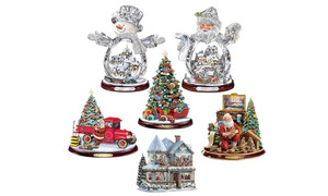 2310 NEW 6PC Creative Christmas Tree Acrylic Decorative Pendant Home Decoration 8251LA