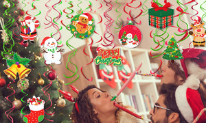 2310  NEW  Christmas party spiral suspension   7647  LA