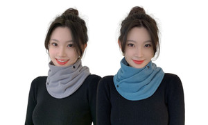 2311 NEW Autumn and Winter Women's Neck Cover with Polar Fleece Multi functional Neck Protector, Versatile for Riding, Thickened Cold and Warm Neck 8309LA
